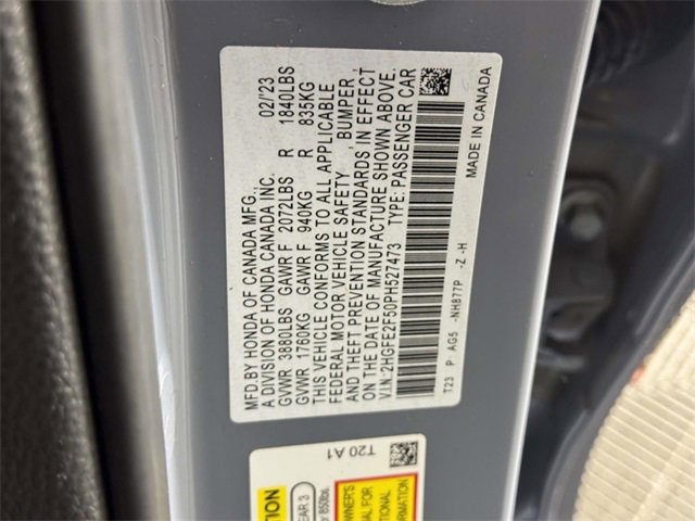 Used 2023 Honda Civic Sport image 16