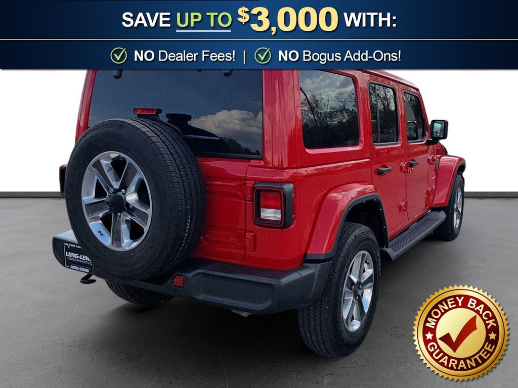 Used 2023 Jeep Wrangler Unlimited Sahara w/ Cold Weather Group AWD/4WD image 7