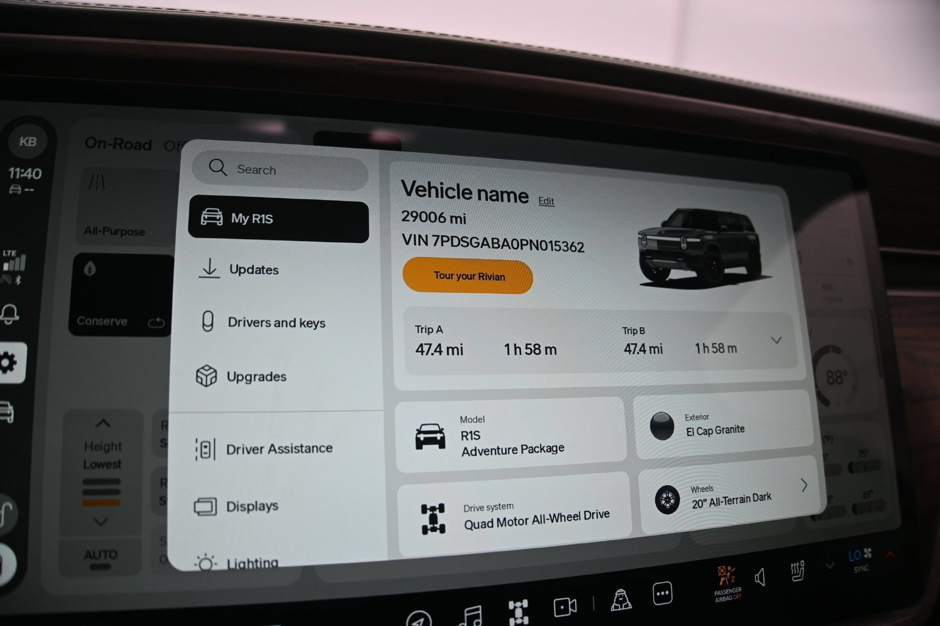 Used 2023 Rivian R1S Adventure Quad AWD/4WD image 25