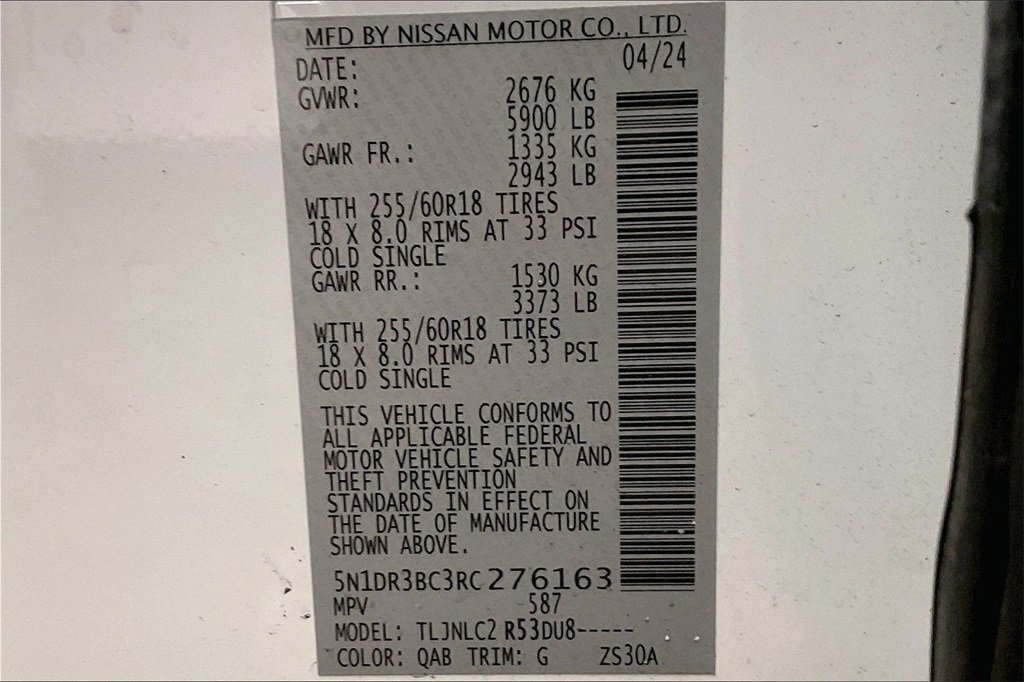 Certified 2024 Nissan Pathfinder SV image 21