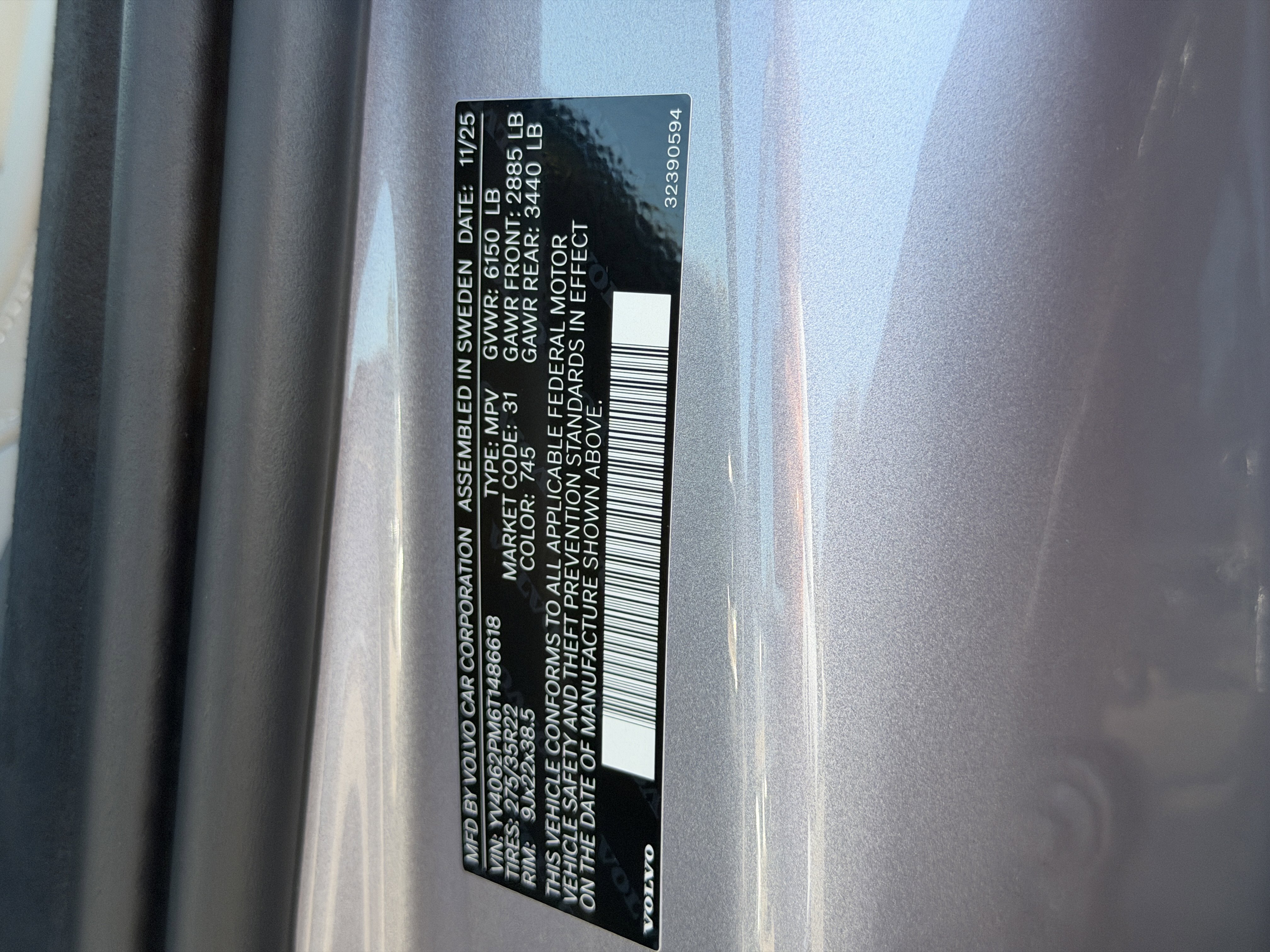 New 2026 Volvo XC90 B6 Ultra w/ Lounge Package image 34