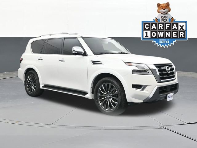 Used 2023 Nissan Armada Platinum w/ Captain's Chairs Package image 1