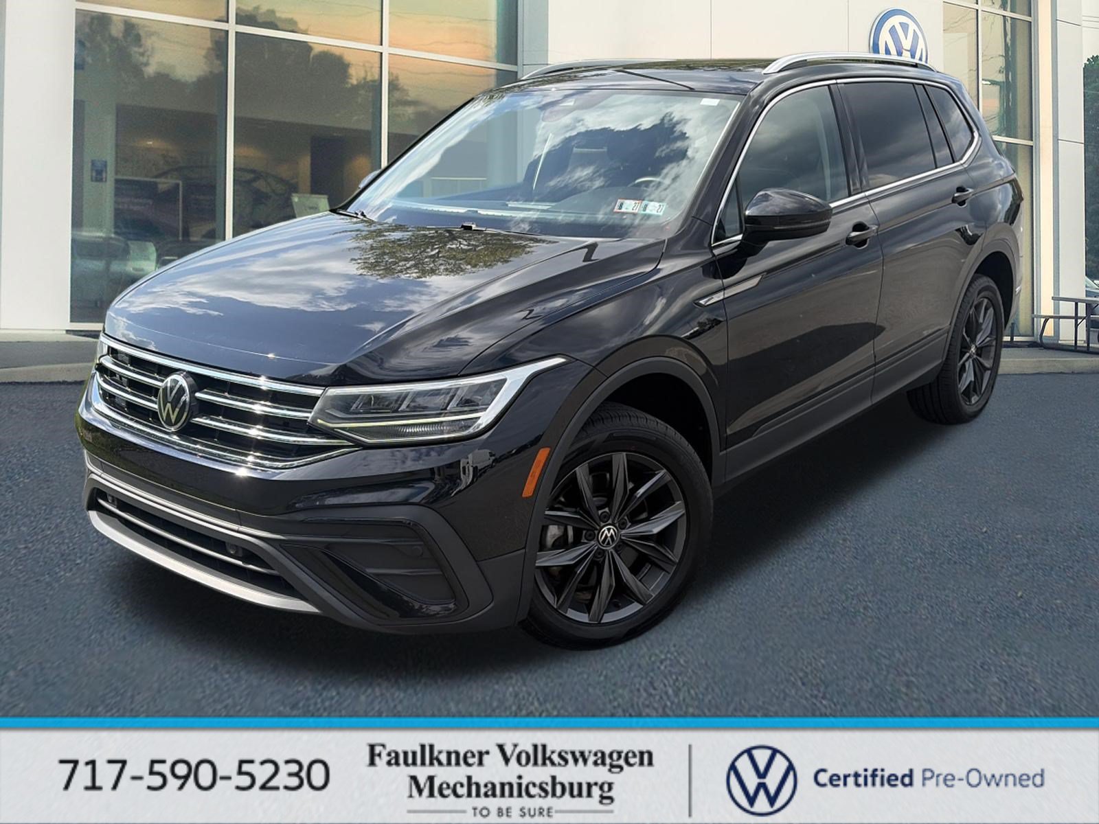 Certified 2022 Volkswagen Tiguan SE AWD/4WD image 1