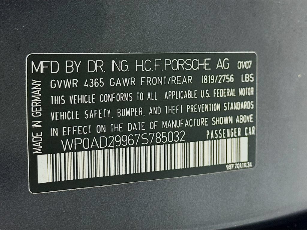 Used 2007 Porsche 911 Turbo AWD/4WD image 18