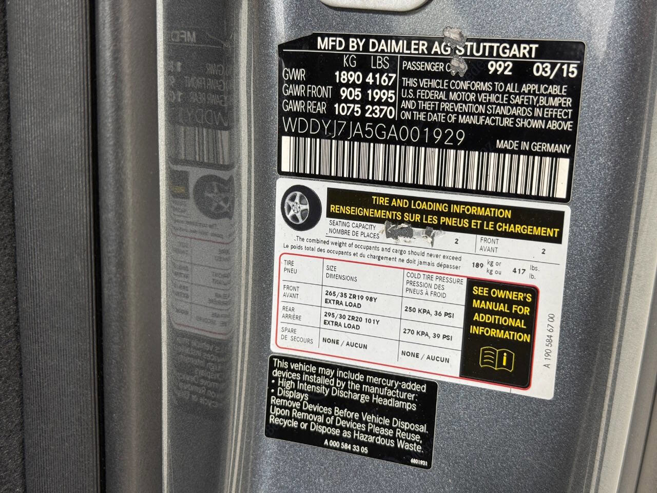 Used 2016 Mercedes-Benz AMG GT S image 83