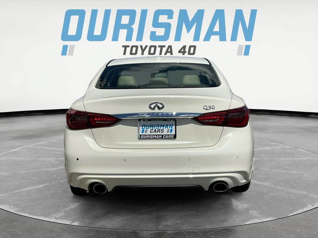 Used 2021 INFINITI Q50 Luxe w/ Seat & Sound Package RWD image 6