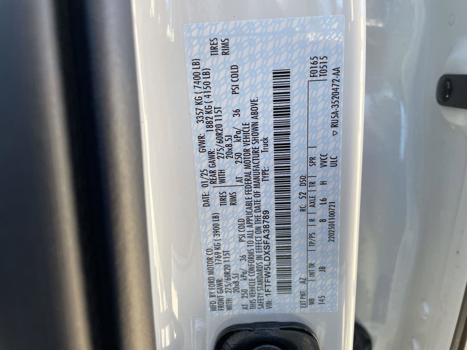 New 2025 Ford F150 Lariat w/ Equipment Group 502A High image 40