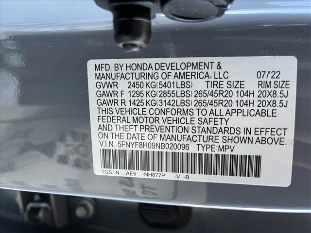 Used 2022 Honda Passport Elite image 17