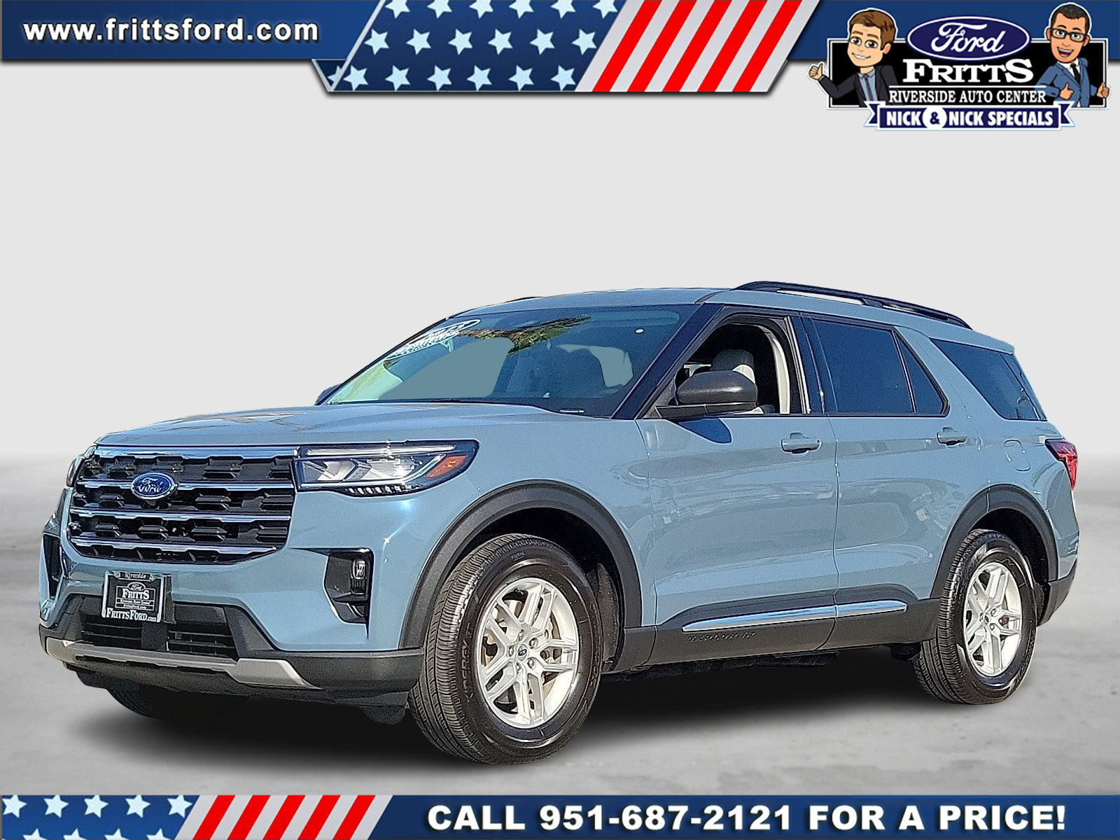 Certified 2025 Ford Explorer Active w/ Active Comfort Package image 1