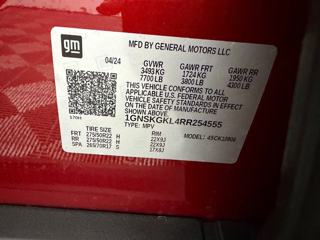 Used 2024 Chevrolet Suburban High Country w/ Max Trailering Package image 35