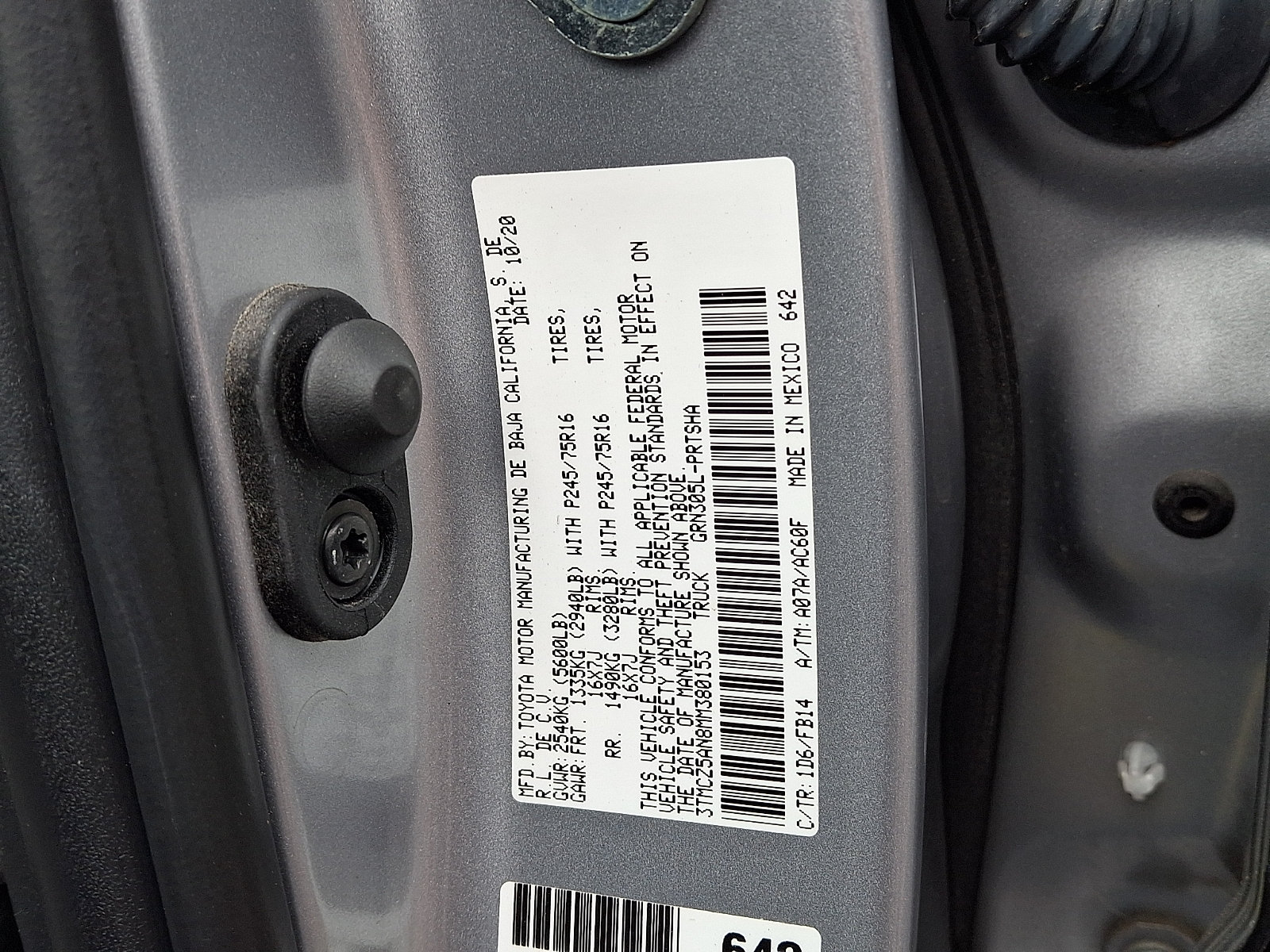 Used 2021 Toyota Tacoma SR AWD/4WD image 19