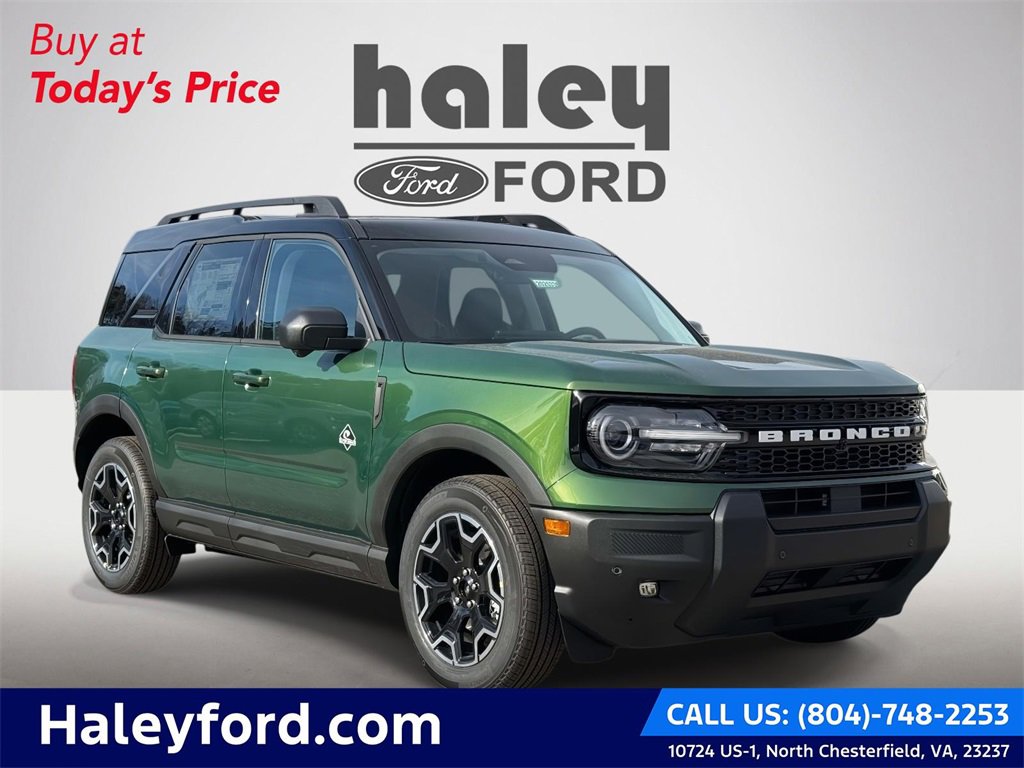 New 2025 Ford Bronco Sport Outer Banks w/ Outer Banks Tech Package+