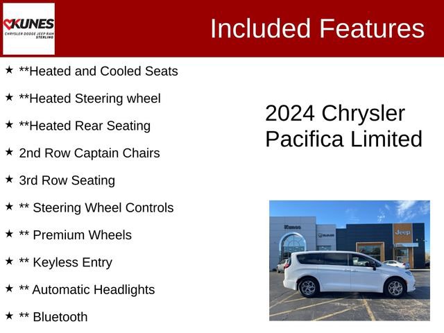Used 2024 Chrysler Pacifica Limited image 3