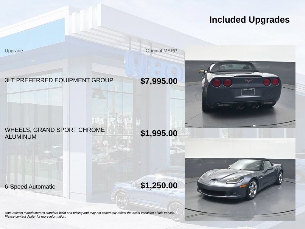Used 2012 Chevrolet Corvette Grand Sport w/ 3LT Preferred Equipment Group RWD image 5