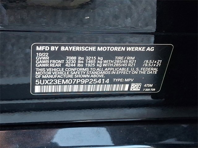 Used 2023 BMW X7 xDrive40i w/ Premium Package image 27