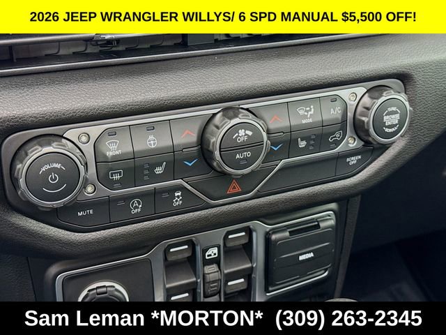 New 2026 Jeep Wrangler Unlimited Sport AWD/4WD image 15