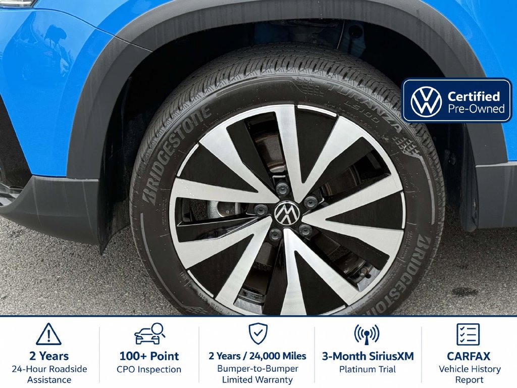 Certified 2023 Volkswagen Taos SE w/ Panoramic Sunroof Package FWD image 8