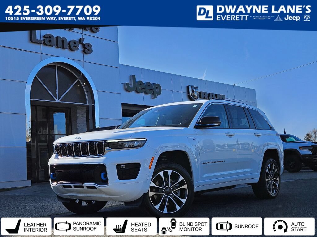 Used 2023 Jeep Grand Cherokee Overland w/ Luxury Tech Group IV