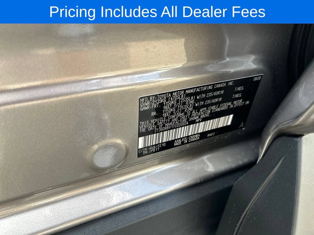 New 2026 Toyota RAV4 XLE Premium w/ Weather Package FWD image 4