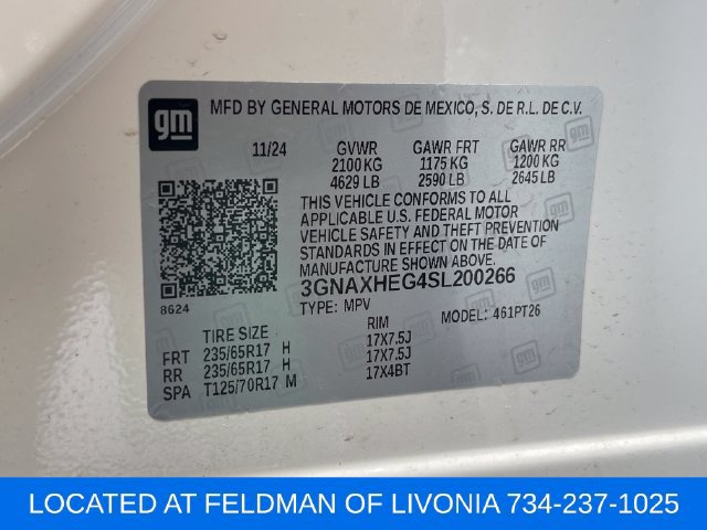 Used 2025 Chevrolet Equinox LT FWD image 33