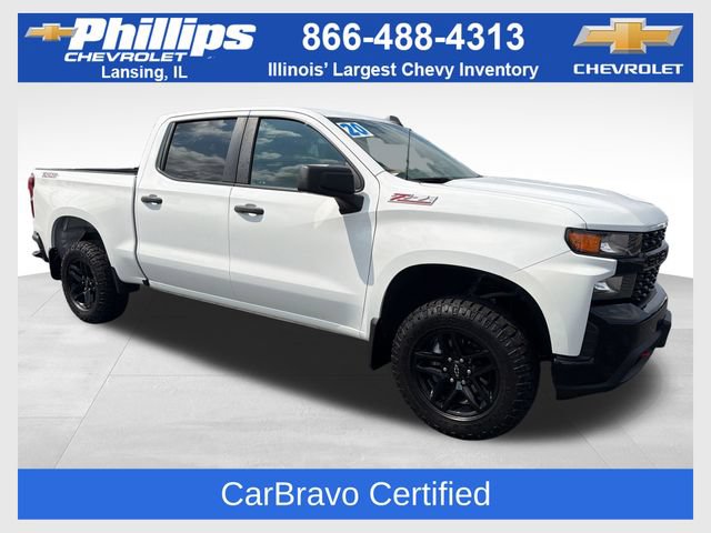 Certified 2020 Chevrolet Silverado 1500 Custom Trail Boss w/ Custom Convenience Package AWD/4WD image 1
