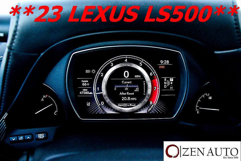 Used 2023 Lexus LS 500 w/ Accessory Package (Z1) RWD image 17