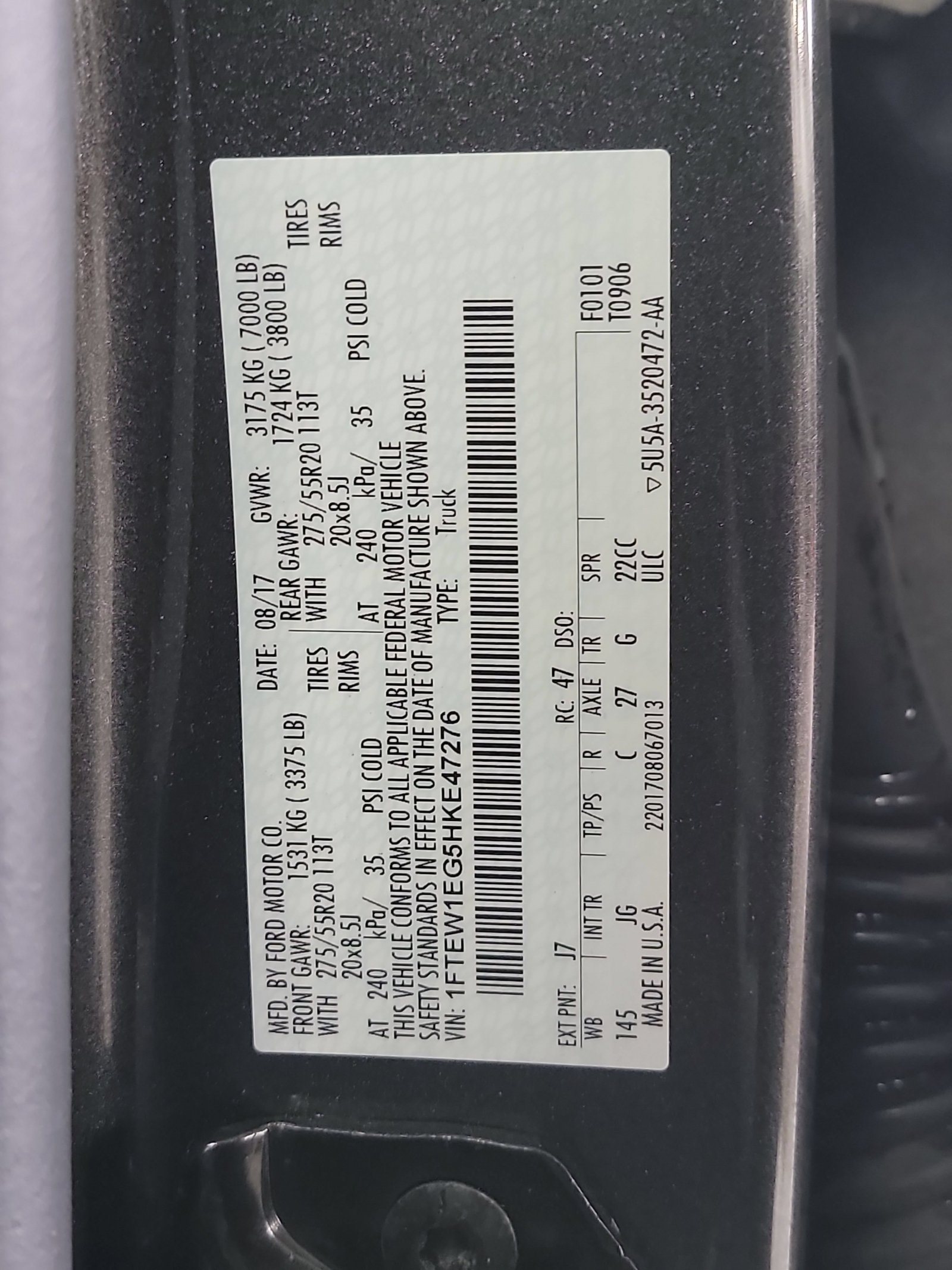 Used 2017 Ford F150 XL w/ Equipment Group 101A Mid AWD/4WD image 32