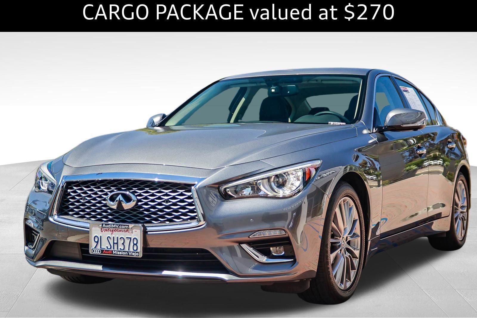 Used 2024 INFINITI Q50 Luxe w/ Cargo Package RWD image 3