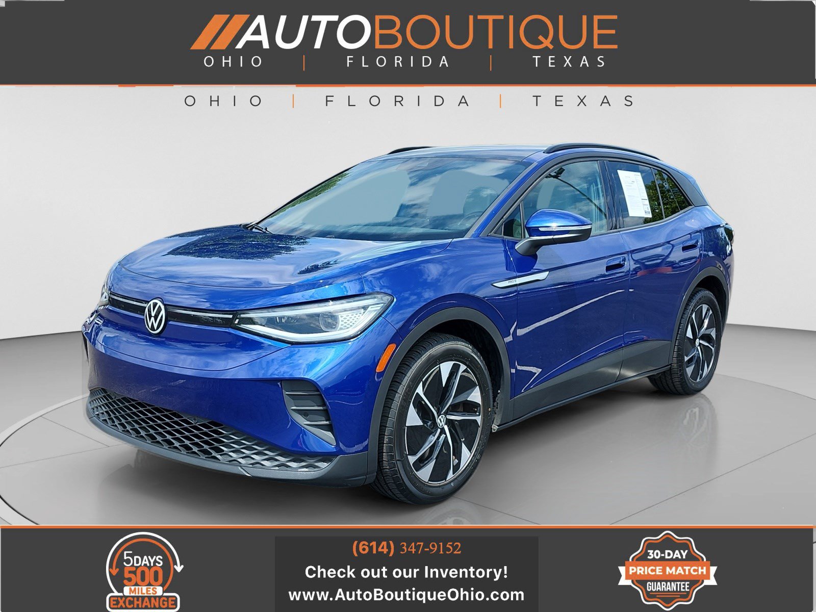 Used 2021 Volkswagen ID.4 Pro S w/ ID.4 Protection Package RWD image 1