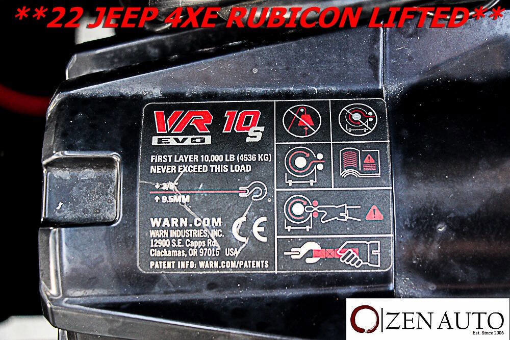 Used 2022 Jeep Wrangler Unlimited Rubicon 4xe w/ Cold Weather Group image 53