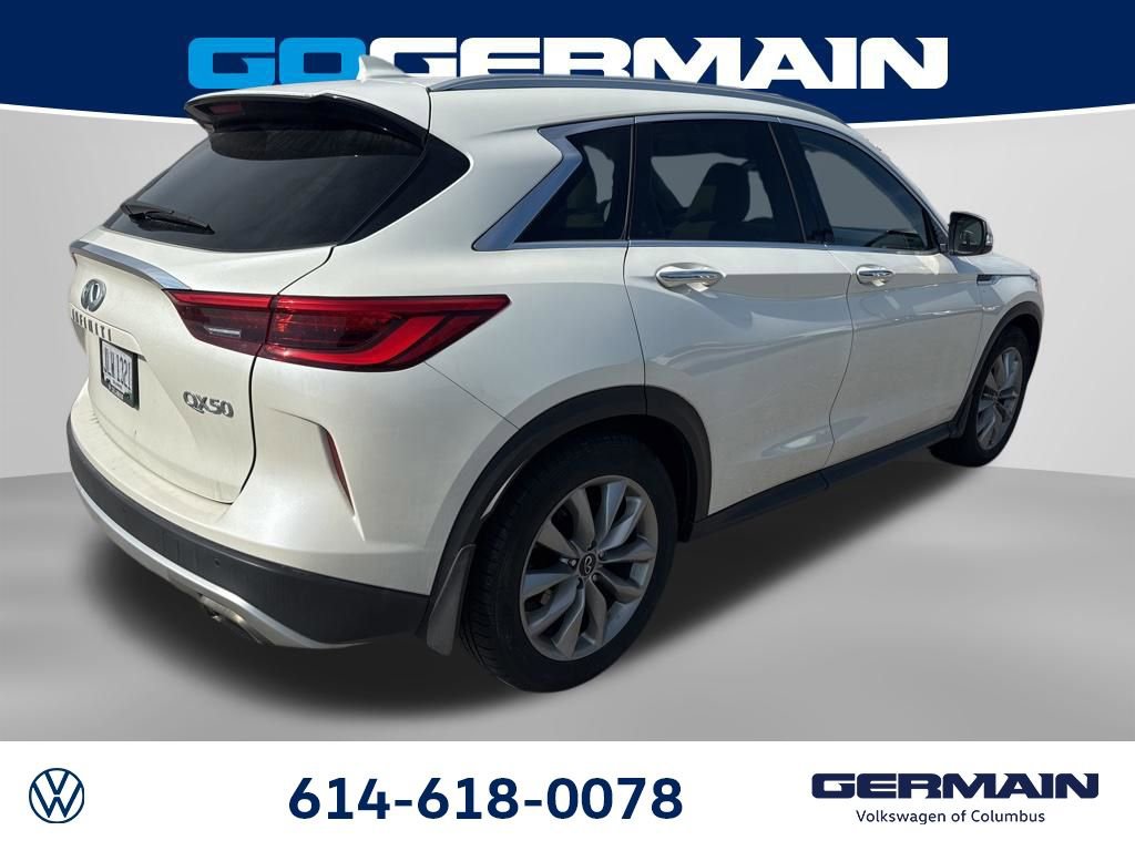 Used 2021 INFINITI QX50 Luxe w/ Cargo Package AWD/4WD image 7