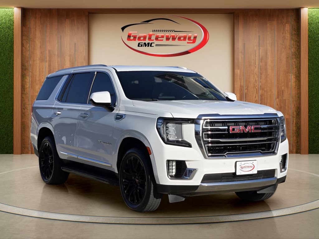Used 2022 GMC Yukon SLT RWD image 3