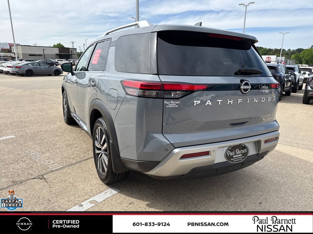 Certified 2022 Nissan Pathfinder Platinum w/ Cargo Package image 14