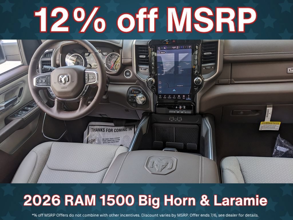 New 2026 RAM 1500 Laramie AWD/4WD image 23