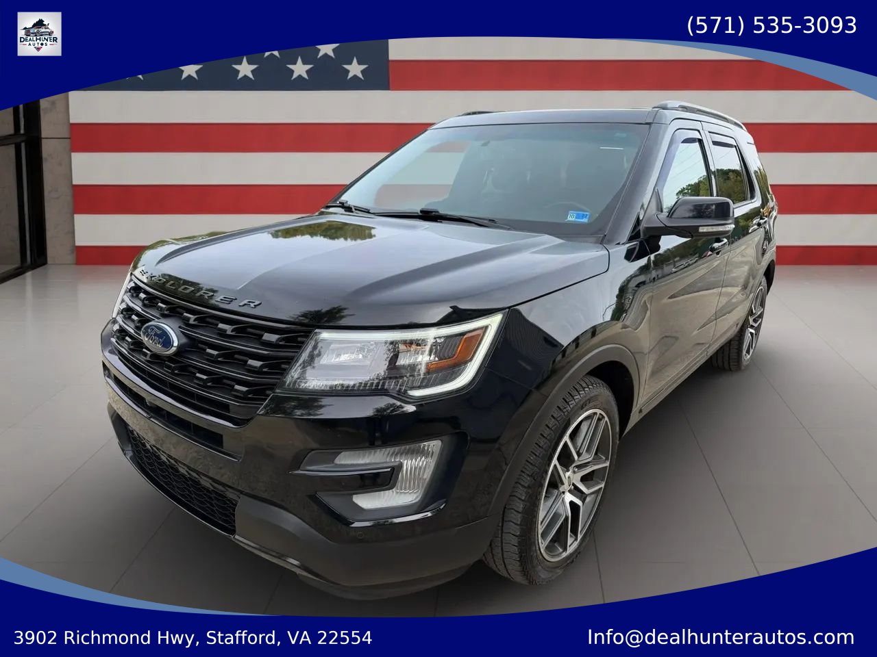 Used 2017 Ford Explorer Sport w/ Equipment Group 401A AWD/4WD image 1