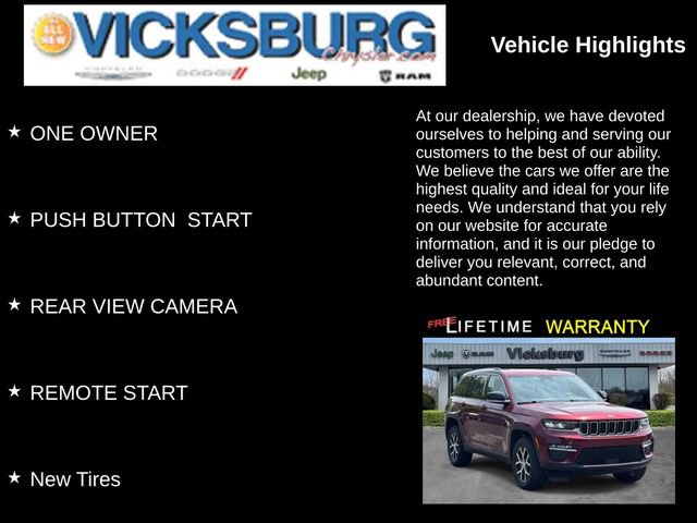 Used 2023 Jeep Grand Cherokee Limited AWD/4WD image 25