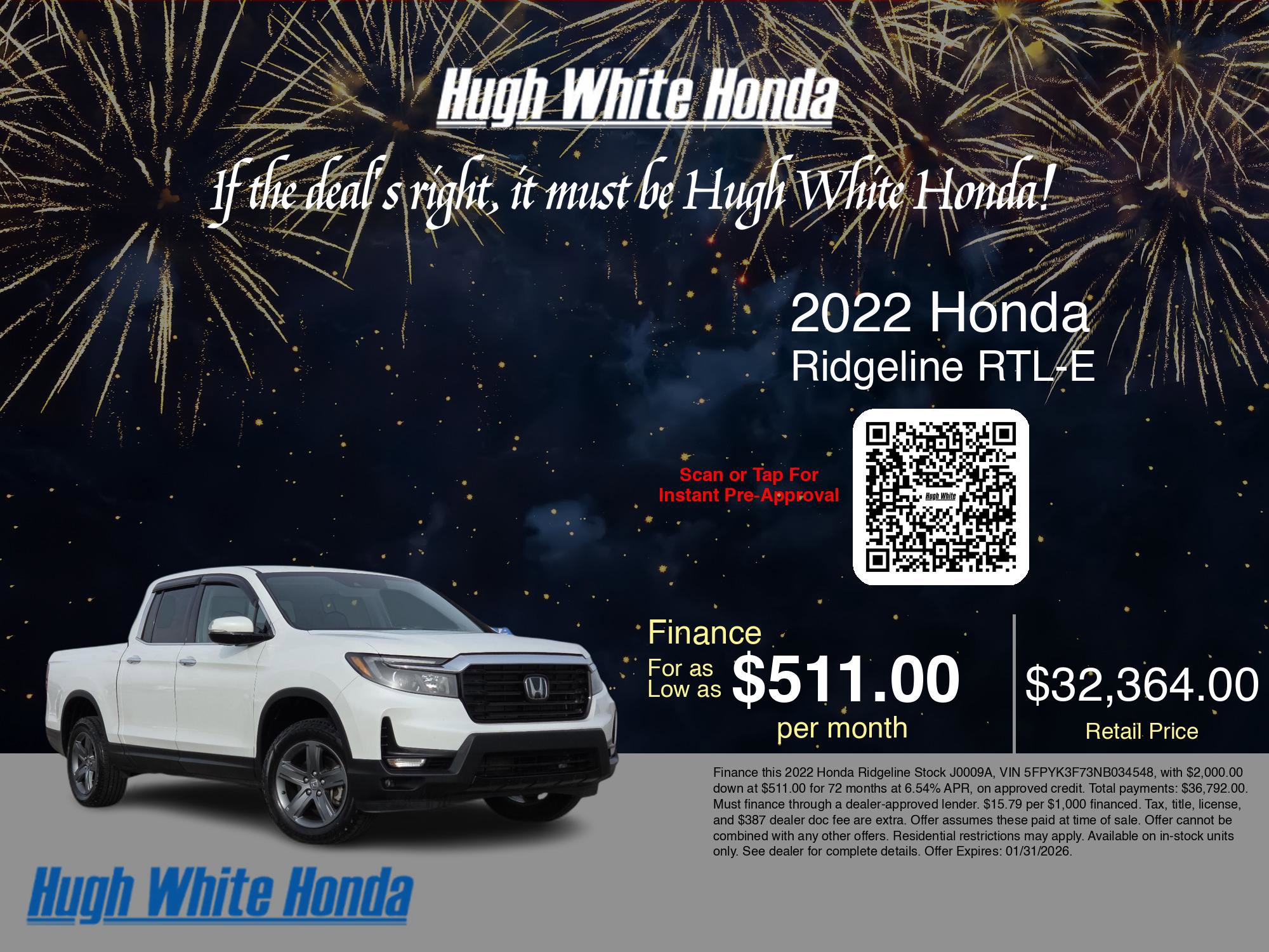 Used 2022 Honda Ridgeline RTL-E image 3