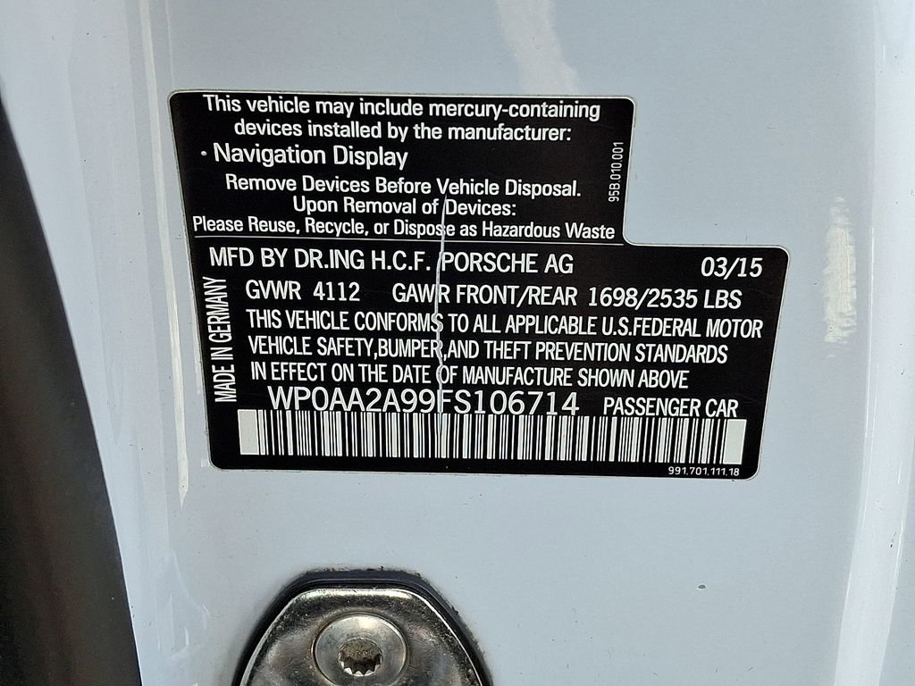 Used 2015 Porsche 911 Carrera 4 image 26