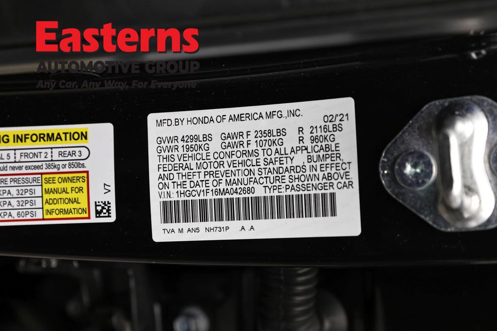 Used 2021 Honda Accord LX image 33