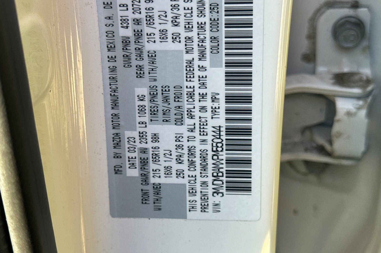 Certified 2023 MAZDA CX-30 AWD 2.5 S image 30