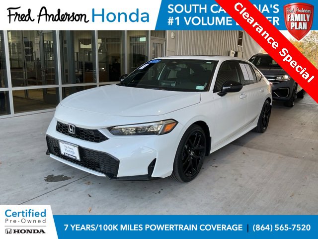 Certified 2025 Honda Civic Sport