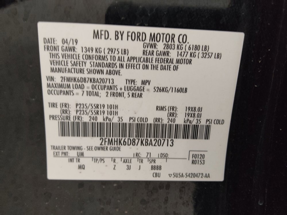 Used 2019 Ford Flex Limited image 33