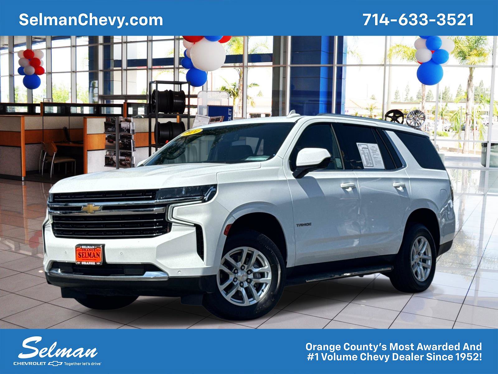 Used 2024 Chevrolet Tahoe LT RWD image 1