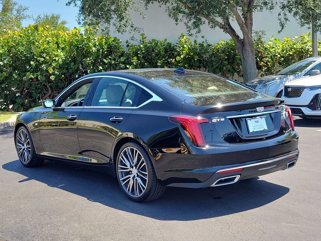 Certified 2024 Cadillac CT5 Premium Luxury w/ Parking Package RWD image 3