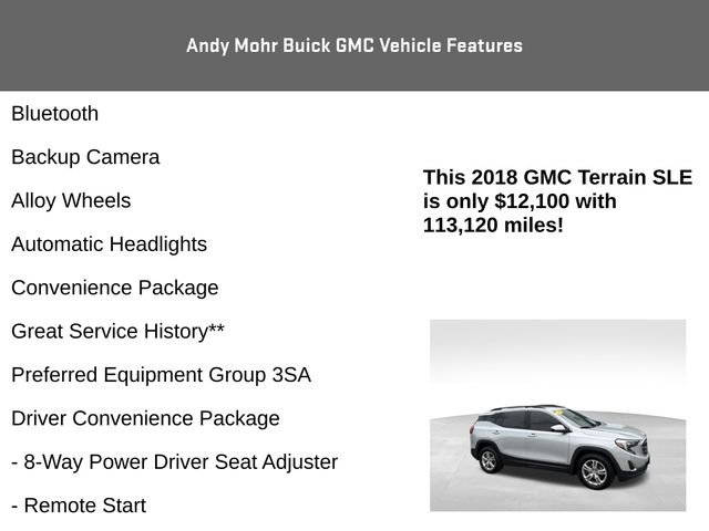 Used 2018 GMC Terrain SLE w/ Driver Convenience Package FWD image 4