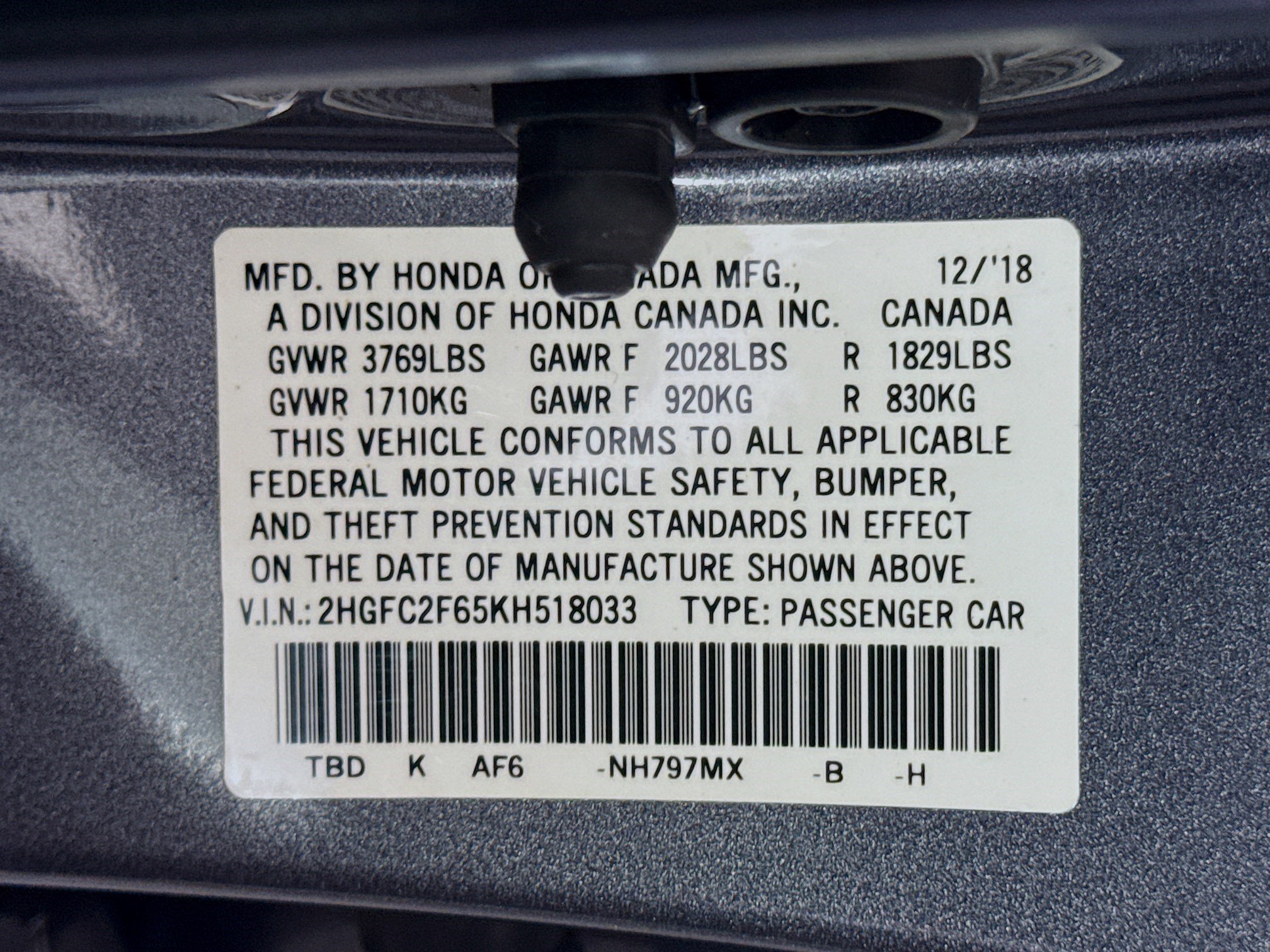 Used 2019 Honda Civic LX image 39