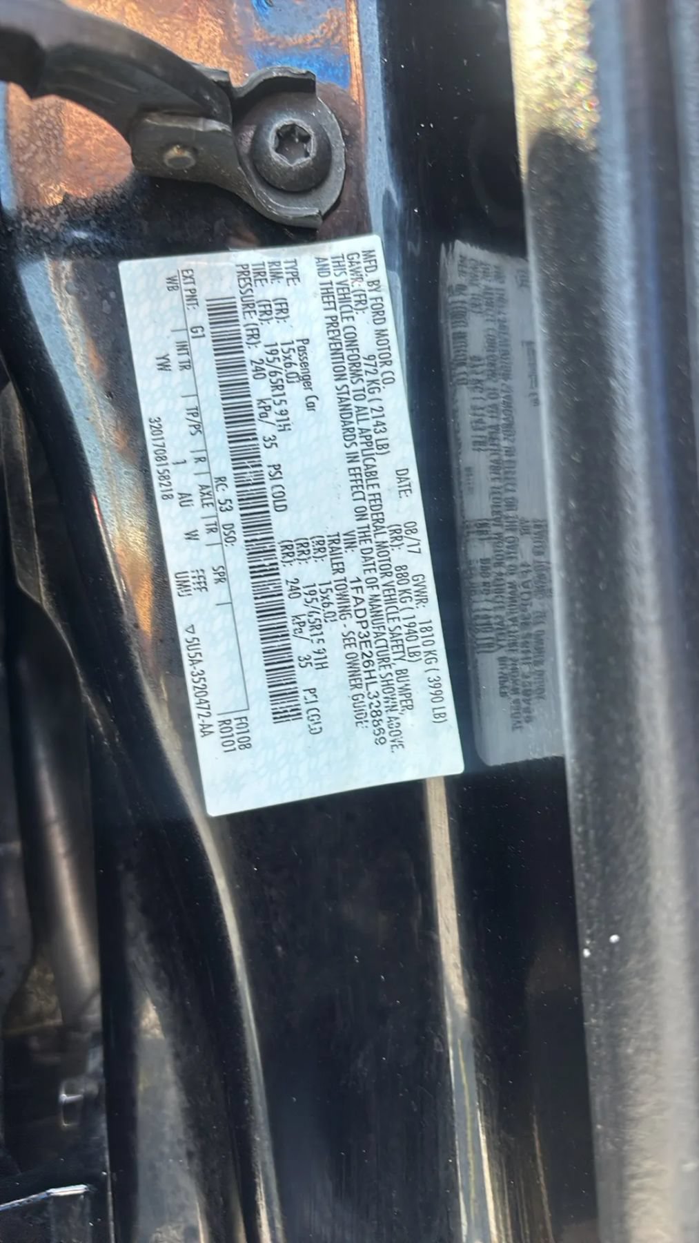 Used 2017 Ford Focus S FWD image 30