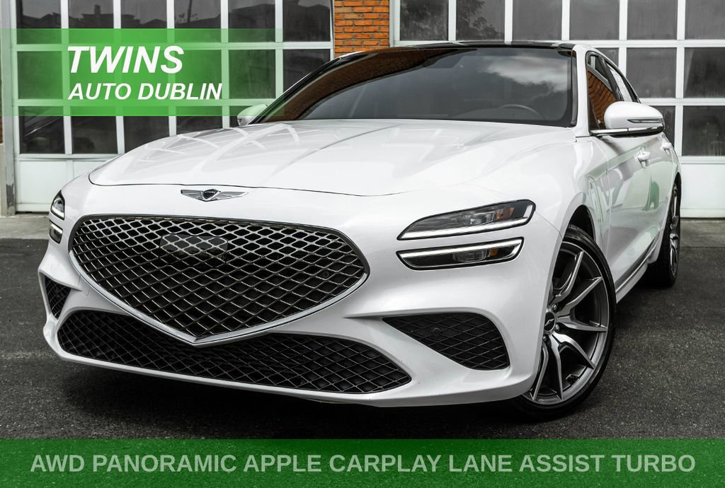 Used 2022 Genesis G70 2.0T w/ Prestige Package AWD/4WD image 1