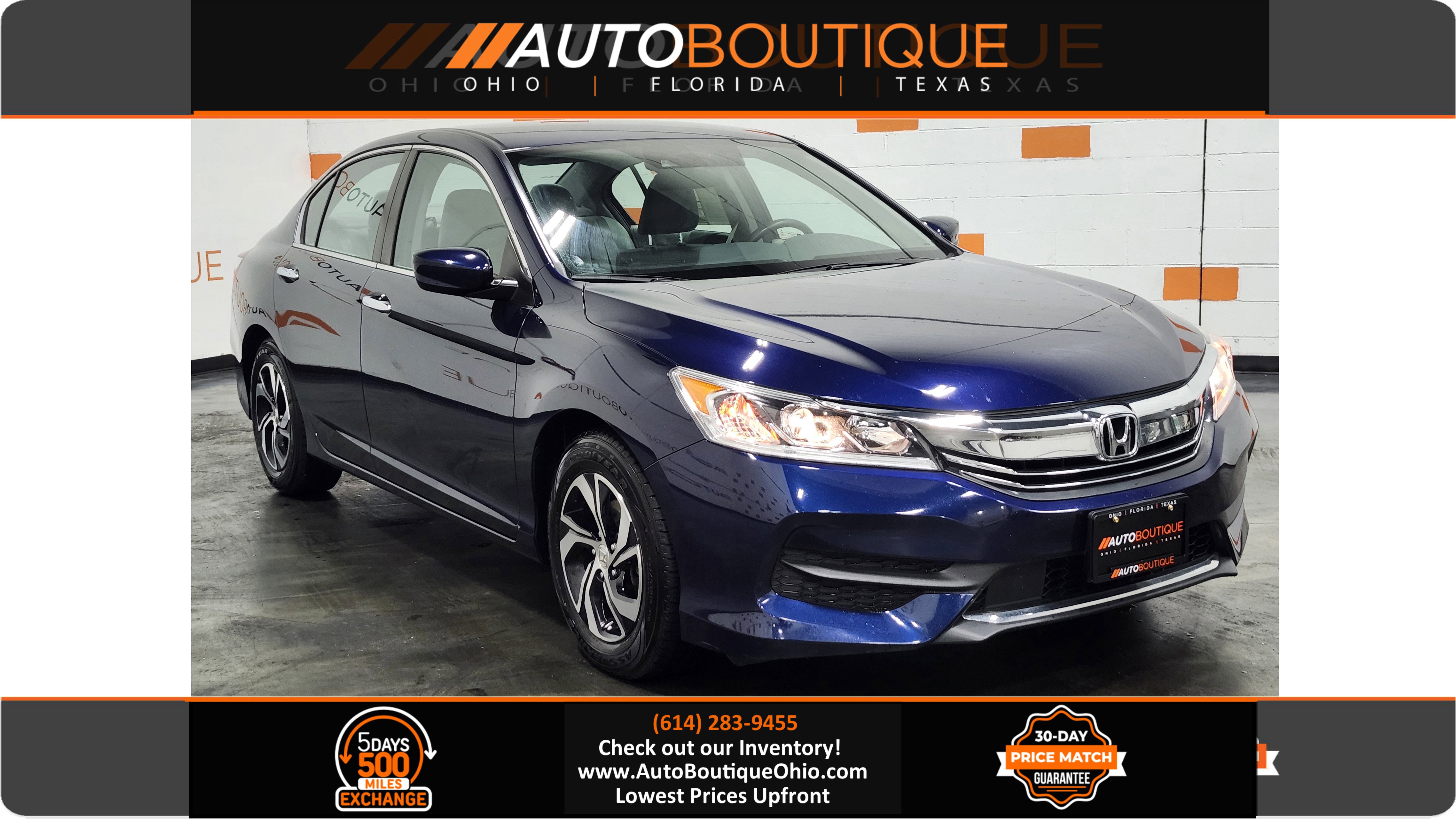Used 2017 Honda Accord LX