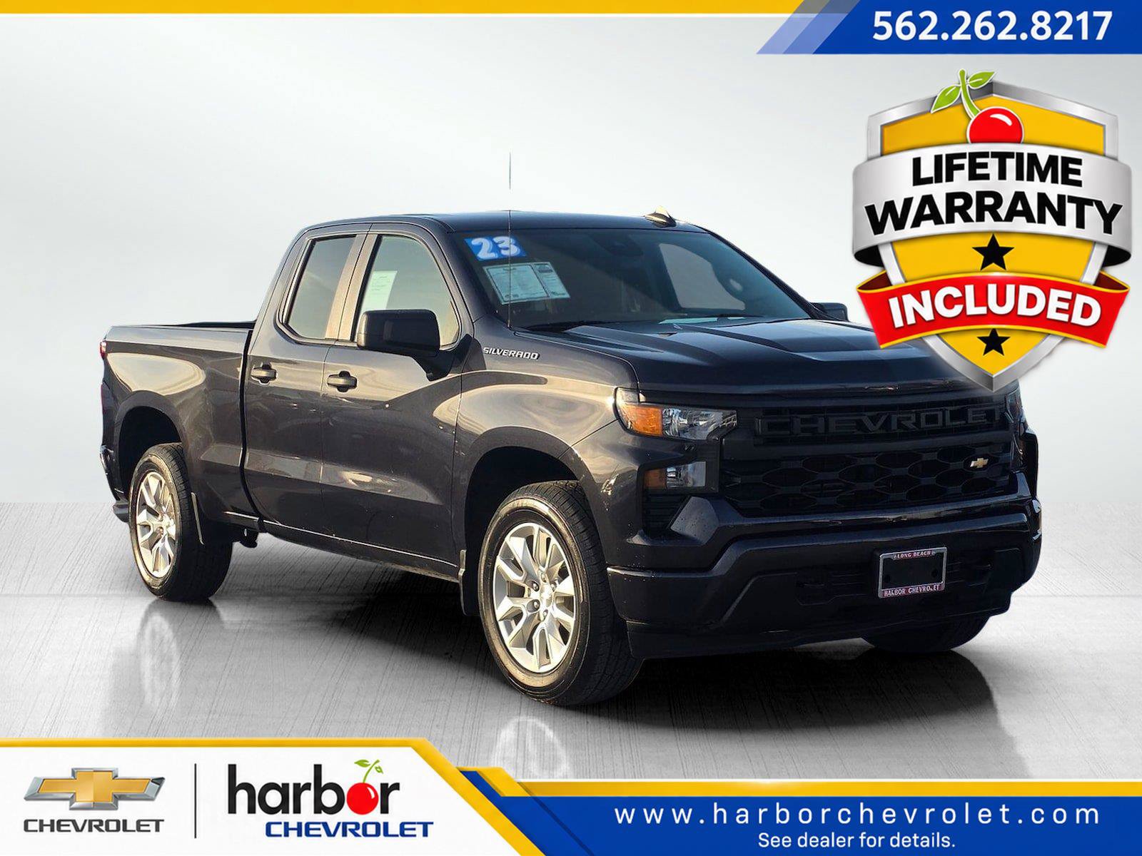 Used 2023 Chevrolet Silverado 1500 Custom RWD image 1